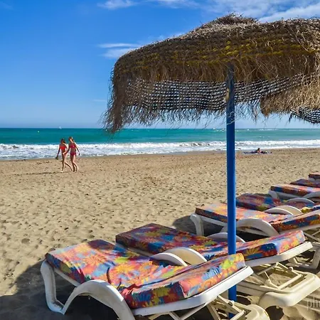 Lejlighed Pueblo Evita - Playa A 400m - Terraza Con Barbacoa Privada- Zona Avenida De Las Palmeras